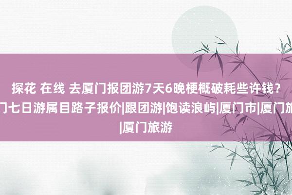 探花 在线 去厦门报团游7天6晚梗概破耗些许钱？厦门七日游属目路子报价|跟团游|饱读浪屿|厦门市|厦门旅游